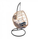 Függőszék Gabe natúr-fekete-szürke