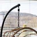 Függőszék Gabe natúr-fekete-szürke