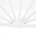 Függőfotel dupla Dalvea fehér-virág mintás