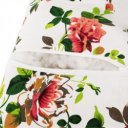 Függőfotel dupla Dalvea fehér-virág mintás