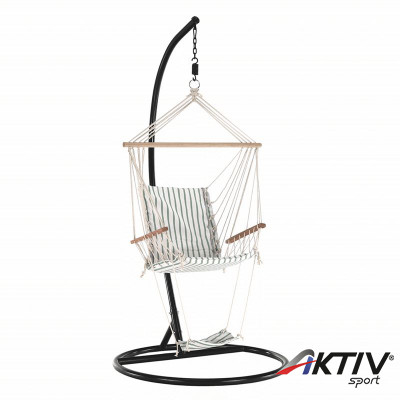 Függőszék állvány nélkül Jambi Typ 2 fehér-mintás