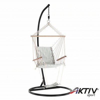 Függőszék állvány nélkül Jambi Typ 2 fehér-mintás