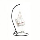 Függőszék állvány nélkül Jambi Typ 2 fehér-mintás