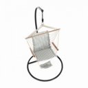 Függőszék állvány nélkül Jambi Typ 2 fehér-mintás