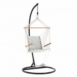 Függőszék állvány nélkül Jambi Typ 2 fehér-mintás Kert Tempo Kondela