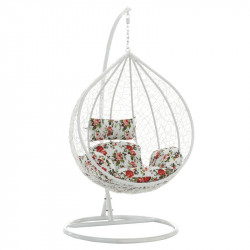 Függőfotel Noela fehér-mintás Kert