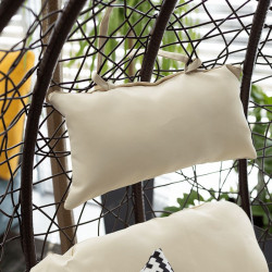 Függőfotel Noela krém-barna