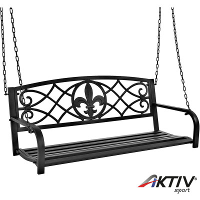 Kerti hinta állvány nélkül Abea fekete