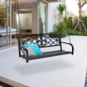 Kerti hinta állvány nélkül Abea fekete