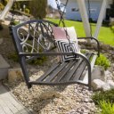 Kerti hinta állvány nélkül Abea fekete