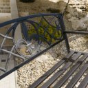 Kerti hinta állvány nélkül Abea fekete