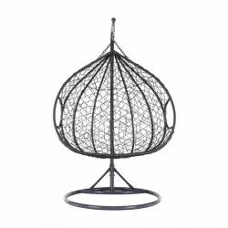 Függőfotel dupla Dalvea szürke-barna