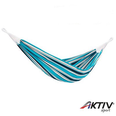 Függőágy állvány nélkül Kabuki double kék mintás