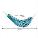 Függőágy állvány nélkül Kabuki double kék mintás