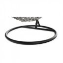 Függőszék Neul szürke-fekete-barna