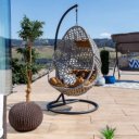 Függőszék Neul szürke-fekete-barna