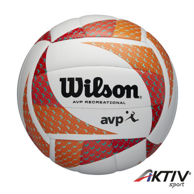 Strandröplabda Wilson AVP Style VB narancs-fehér