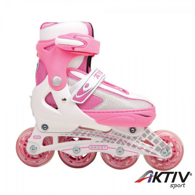 Görkorcsolya Amaya Inline rózsaszín 30-33