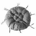 Forgófotel párnával Triss szürke-fekete