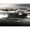 Forgófotel párnával Triss szürke-fekete