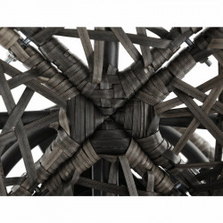 Forgófotel párnával Triss szürke-fekete