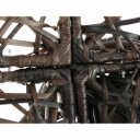 Forgófotel párnával Triss barna-fekete-bézs