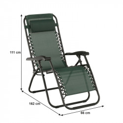 Nyugágy állítható Gerald zöld