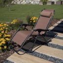 Nyugágy állítható Gerald világosbarna