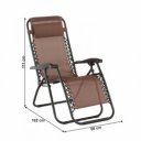 Nyugágy állítható Gerald világosbarna