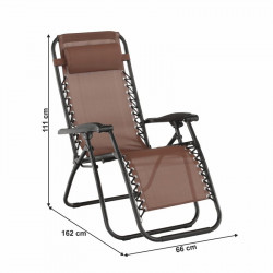 Nyugágy állítható Gerald világosbarna