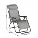 Nyugágy állítható Gerald szürke