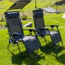 Nyugágy szett Kaspian szürke