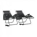 Nyugágy szett Kaspian szürke