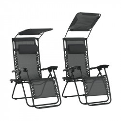 Nyugágy szett Kaspian szürke