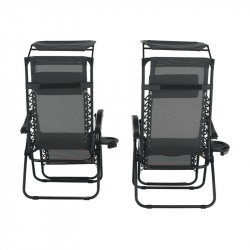 Nyugágy szett Kaspian szürke