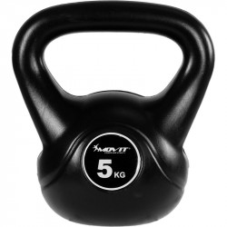 Kettlebell MOVIT 5 kg fekete