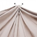 Függőágy Fantal double fehér-krémszínű rojtok nélkül