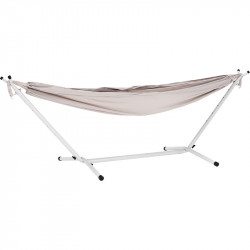 Függőágy Fantal double fehér-krémszínű rojtok nélkül Kert Tempo Kondela