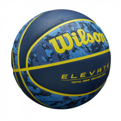 Kosárlabda Wilson Elevate gumi 7-es méret kék-sárga