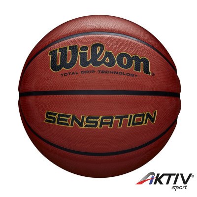 Kosárlabda Wilson Sensation gumi 7-es méret barna