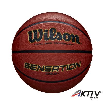 Kosárlabda Wilson Sensation gumi 5-ös méret barna