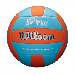 Strandröplabda Wilson Super Soft Play kék-narancs Sportszer Wilson