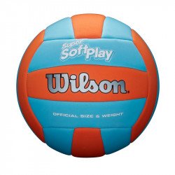 Strandröplabda Wilson Super Soft Play kék-narancs Sportszer Wilson