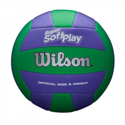 Strandröplabda Wilson Super Soft Play kék-zöld Sportszer Wilson