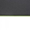 Fitnesz matrac pánttal PE 180x60x1 cm zöld-fekete