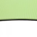 Fitnesz matrac pánttal PE 180x60x1 cm zöld-fekete