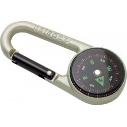 Baladéo Carabiner Compass City iránytű acél karabiner foglalatban Sportszer BALADÉO