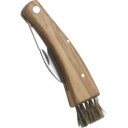 Baladéo gombász zsebkés zebrafa markolattal és kefével