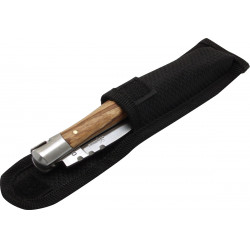 Baladéo Laguiole bicska dugóhúzóval zebrafa markolattal