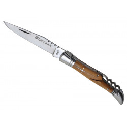 Baladéo Laguiole bicska dugóhúzóval, olajfa markolattal Sportszer BALADÉO